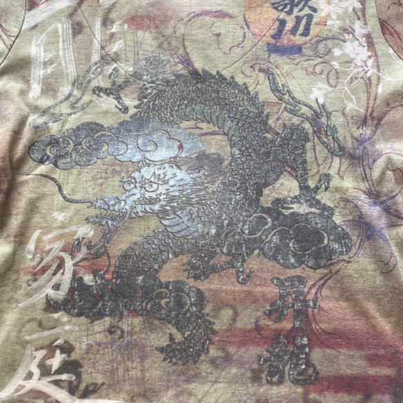 One world Y2k dragon top - Picture 10 of 10